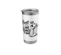 Country Dance Vibes Only Stainless Steel Insulated Tumbler