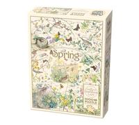 Country Diary: Spring - Cobble Hill 1000 Piece Puzzle - Sample Poster Included