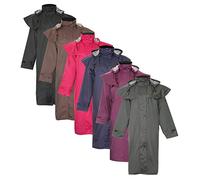Country Estate Windsor Ladies Waterproof Coat - Size: 20, Color: Brown