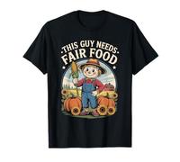 Country Fair Carnival, Probably Thinking About Fair Food T-Shirt