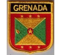 Country Flag Embroidered Patch T7 - Grenada