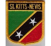 Country Flag Embroidered Patch T7 - St. Kitts and Nevis