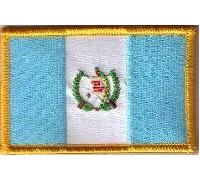 Country Flag Embroidered Patch T8 - Guatemala