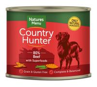 Country HUNTER BEEF 600G TIN, White