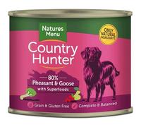 Natures Menu Country Hunter Dog Food Can Pheasant & Goose - 600g
