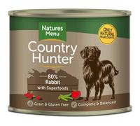 COUNTRY HUNTER Dog Cans Rabbit with Super Food for Adult Dog