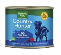 Country Hunter Dog Tins Wild Boar - Size: 600g
