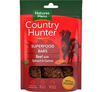 Country Hunter Natures Menu Superfood Bars Beef with Spinach & Quinoa (7 x 100g)