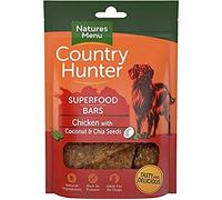 Country Hunter Natures Menu Superfood Bars Chicken with Coconut & Chia Seeds (7 x 100g)