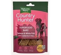 Country Hunter Natures Menu Superfood Bars Salmon & White Fish with Cranberries & Kelp (7 x 100g)