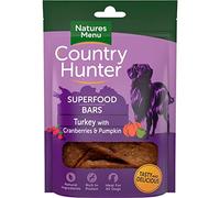Country Hunter Natures Menu Superfood Bars Turkey with Cranberries & Pumpkin (7 x 100g)