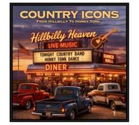 Various - Country Icons: From Hillbilly To Honky Tonk. National Album Day UK Exclusive. . .
