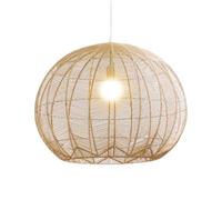 Country Indoor Hanging Chandelier Unique Breakfast Bar Pendant Lamp Round Ball Lampshade Romantic Bedroom Atmosphere Pendant Light Elegant Interior Ceiling Lighting for Kitchen Living Room
