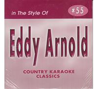 Country Karaoke CDG All EDDY ARNOLD Hits CKC #55