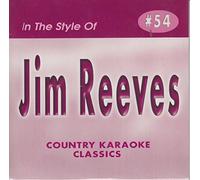 Country Karaoke Classics CDG All Hits of JIM REEVES