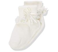 Country Kids Girl's 205 Venice Pearl Socks, Off-white (Ivory N/A), One Size Manufacturer Size 9-12 UK
