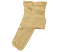 Country Kids Girl's Sparkly Tights, Gold (Gold), 6-8 Years UK