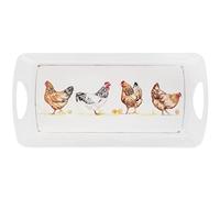 Country Life Chickens Design Medium Sandwich Tray