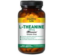 Country Life, L-Theanine, 200 mg, 60 Vegan Caps