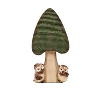 Country Living 2 Owls with a Mushroom Ornament Country Living Multicolor