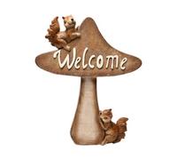 Country Living 2 Squirrels "Welcome" Ornament Country Living Multicolor