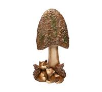 Country Living 2 Squirrels with a Mushroom Ornament Country Living Multicolor