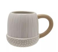 Widdop and Co Mug Country Living Acorn - White Glazed Ceramic for Tea & Coffee 400ml / 14oz