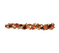 Country Living Autumn Harvest 6 Foot Autumn Garland in Orange Country Living Orange
