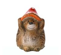Country Living Autumn Harvest Hedgehog In A Toadstool Hat - Small in Brown Country Living Brown