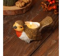 Country Living Autumn Harvest Robin Tea Light Holder Country Living Multicolor