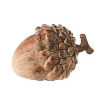 Country Living Autumn Harvest Wood Effect Resin Acorn in Light Brown Country Living Light Brown