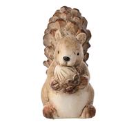 Country Living Autumn Harvest Wood Effect Resin Squirrel - Small in Brown Country Living Brown