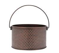 Country Living Bucket With Handle in Bronze Country Living Bronze