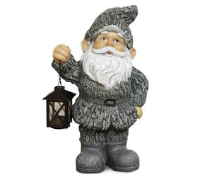 Country Living Garden Gnome with Lantern Resin Ornament 41.5cm x 27.5cm x 18cm