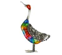 Country Living Hand Painted Metal Duck