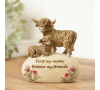 Country Living Highland Cow Mum and Baby