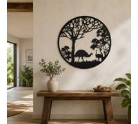 Country Living Metal Wall Art - Osterich