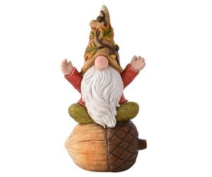 Country Living Outdoor Autumnal Gonk Sat On An Acorn