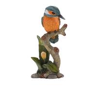 Country Living The Collection Kingfisher On A Branch Resin Figurine Country Living Multicolor