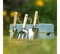Country Living The Collection Set of 3 Gardening Tools in Blue Country Living Blue