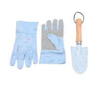 Country Living The Collection Trowel & Gloves Set in Blue Country Living Blue One Size