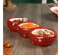 Country Living Toadstool & Hedgehog Triple Dish Serving Tray