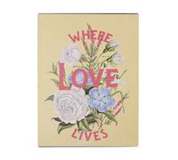 Country Living Wall Plaque - Where Love Lives