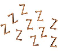 Country Love Crafts Letter Z Wooden Craft Blank, Light Brown