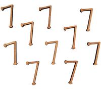 Country Love Crafts Number 7 Wooden Craft Blank, Light Brown
