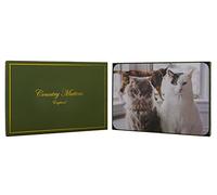 Country Matters Cats Printed Placemats, Ply Board and Cork, Multi-Colour, 33 x 23 x 4 cm