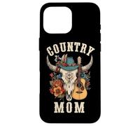 Country Mom Boho Western Music Cowboy Rodeo Mothers Day Case for iPhone 16 Pro Max