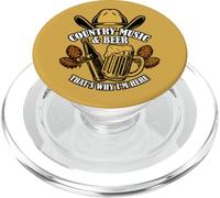 Country music and beer, that's what I am here! Howdy! PopSockets PopGrip for MagSafe