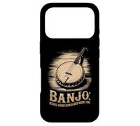 Country Music Banjo Playing and Bluegrass Banjo Player Case for iPhone 17 Pro