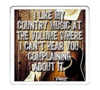 COUNTRY Music Coaster, How I Like My Country Music. Can Be Personalised. Excellent Country Gift